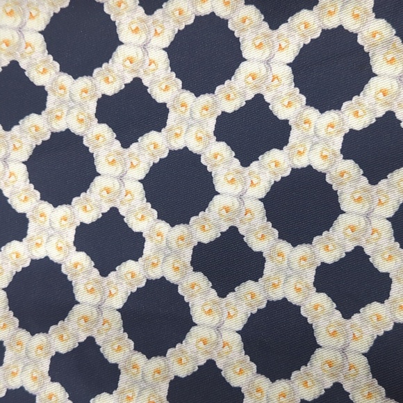 Ted Baker Blushing Rose Geo Dress with added blue panel to hem - Picture 9 of 16